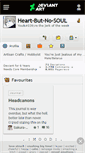 Mobile Screenshot of heart-but-no-soul.deviantart.com