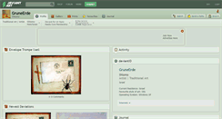 Desktop Screenshot of gruneerde.deviantart.com