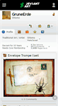 Mobile Screenshot of gruneerde.deviantart.com