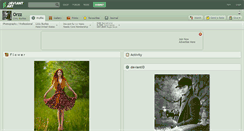 Desktop Screenshot of orzz.deviantart.com