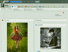 Tablet Screenshot of orzz.deviantart.com