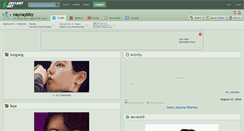 Desktop Screenshot of naynaybby.deviantart.com