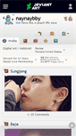 Mobile Screenshot of naynaybby.deviantart.com