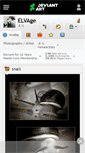 Mobile Screenshot of elvage.deviantart.com