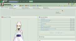 Desktop Screenshot of battlestorm.deviantart.com