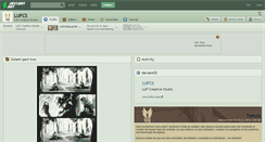 Desktop Screenshot of lufcs.deviantart.com
