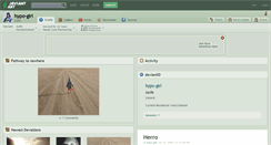 Desktop Screenshot of hypo-girl.deviantart.com
