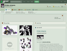 Tablet Screenshot of eridan-ampora.deviantart.com