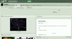 Desktop Screenshot of kunochi.deviantart.com