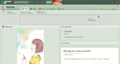 Desktop Screenshot of hermyon.deviantart.com