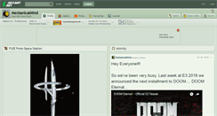 Desktop Screenshot of meckanicalmind.deviantart.com