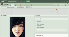 Desktop Screenshot of justjean.deviantart.com