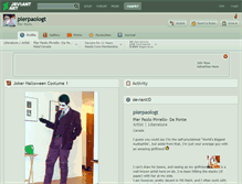 Tablet Screenshot of pierpaologt.deviantart.com