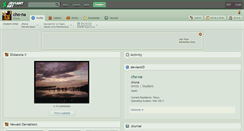 Desktop Screenshot of cho-na.deviantart.com