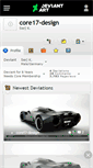 Mobile Screenshot of core17-design.deviantart.com