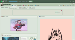 Desktop Screenshot of deaderrose.deviantart.com