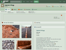 Tablet Screenshot of gabriel-wings.deviantart.com