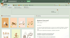 Desktop Screenshot of lartis.deviantart.com