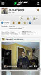 Mobile Screenshot of elclay2009.deviantart.com