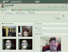 Tablet Screenshot of elclay2009.deviantart.com