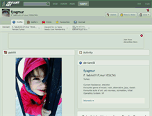 Tablet Screenshot of fyagmur.deviantart.com