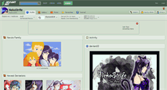 Desktop Screenshot of nekostrife.deviantart.com