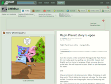 Tablet Screenshot of littlebuu.deviantart.com