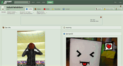Desktop Screenshot of industrialrainbow.deviantart.com