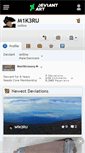 Mobile Screenshot of m1k3ru.deviantart.com