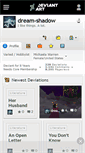 Mobile Screenshot of dream-shadow.deviantart.com