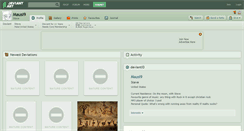 Desktop Screenshot of mausi9.deviantart.com