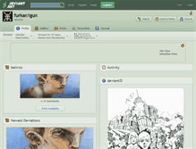Tablet Screenshot of furkan1gun.deviantart.com