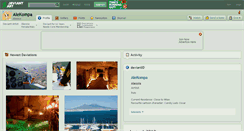 Desktop Screenshot of alekompa.deviantart.com