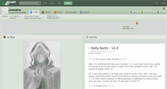 Desktop Screenshot of cressalve.deviantart.com