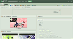 Desktop Screenshot of catnato.deviantart.com