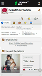 Mobile Screenshot of beautifulcreation.deviantart.com
