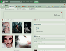 Tablet Screenshot of fimj.deviantart.com