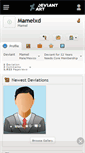Mobile Screenshot of mamelxd.deviantart.com