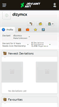 Mobile Screenshot of dizymcx.deviantart.com