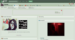 Desktop Screenshot of cirente.deviantart.com