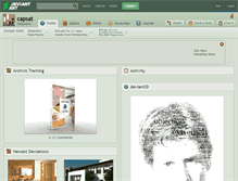 Tablet Screenshot of capsat.deviantart.com