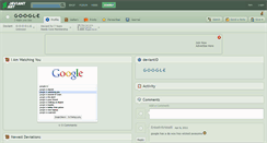 Desktop Screenshot of g-o-o-g-l-e.deviantart.com