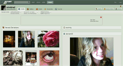Desktop Screenshot of emobrad.deviantart.com