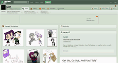 Desktop Screenshot of gasr.deviantart.com