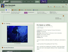 Tablet Screenshot of miss-storyholic.deviantart.com