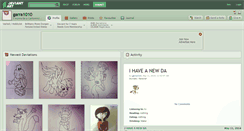 Desktop Screenshot of garra1010.deviantart.com