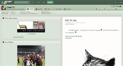 Desktop Screenshot of cmac13.deviantart.com