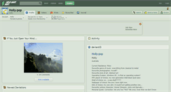 Desktop Screenshot of holly-pop.deviantart.com