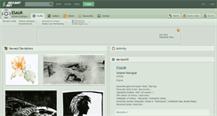 Desktop Screenshot of esaur.deviantart.com