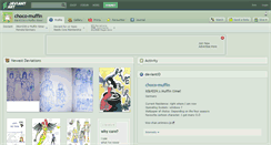Desktop Screenshot of choco-muffin.deviantart.com